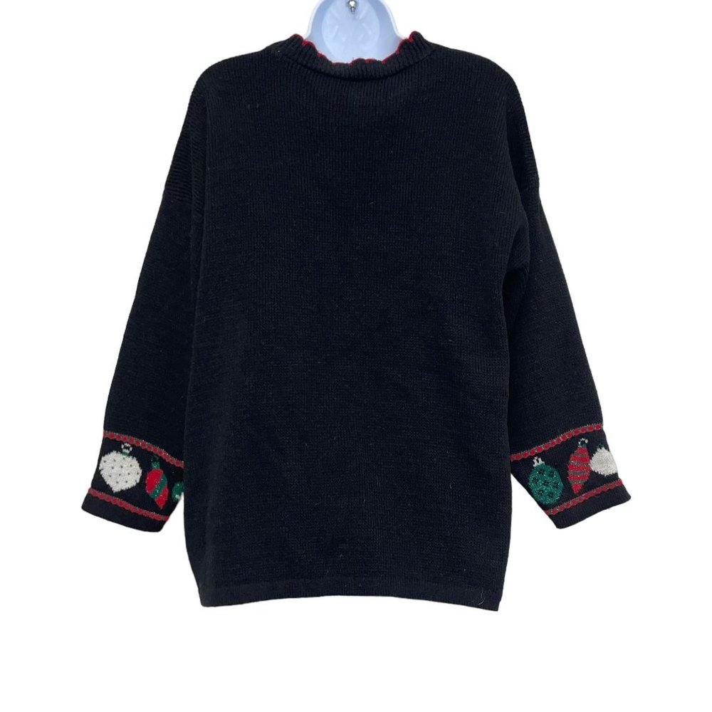 Vintage Nutcracker Pullover Sweater Womens L Teddy Bear Ugly Christmas Holiday - Picture 6 of 9